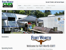 Tablet Screenshot of certfortworth.org